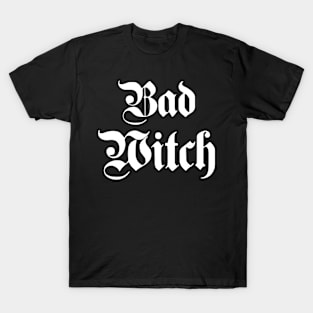 Halloween Bad Witch T-Shirt